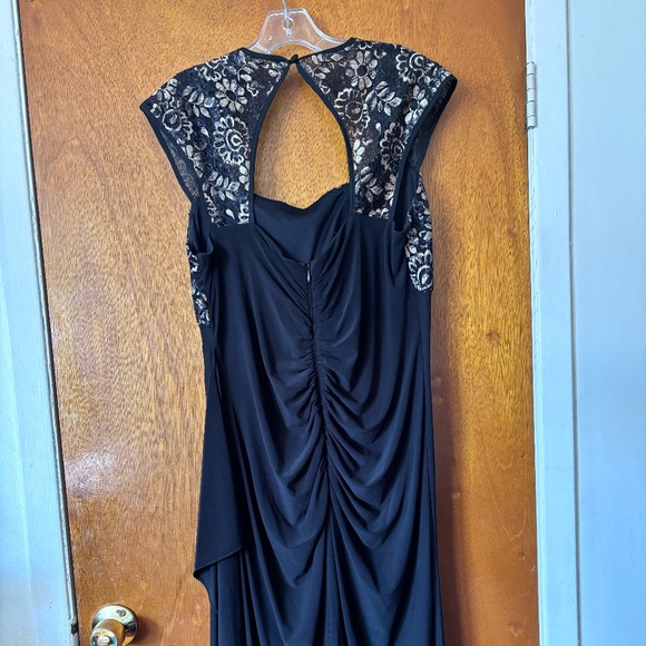 R & M Richards Evening Plus Size Dress, 16W - Picture 2 of 7